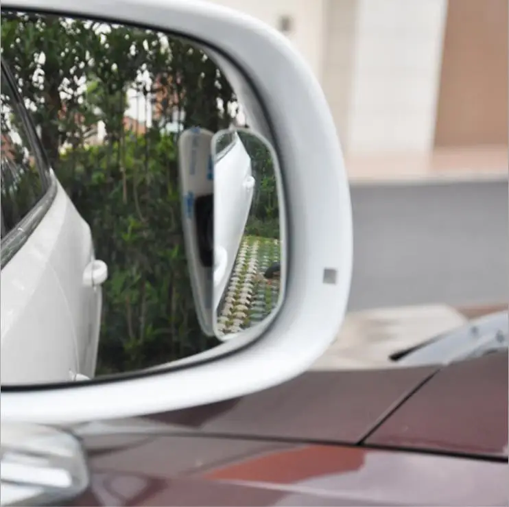 2 шт./компл. автомобиль 360 широкоугольные квадратные внешние части зеркало автомобиля боковые глаза широкий зеркало заднего вида маленькое зеркало