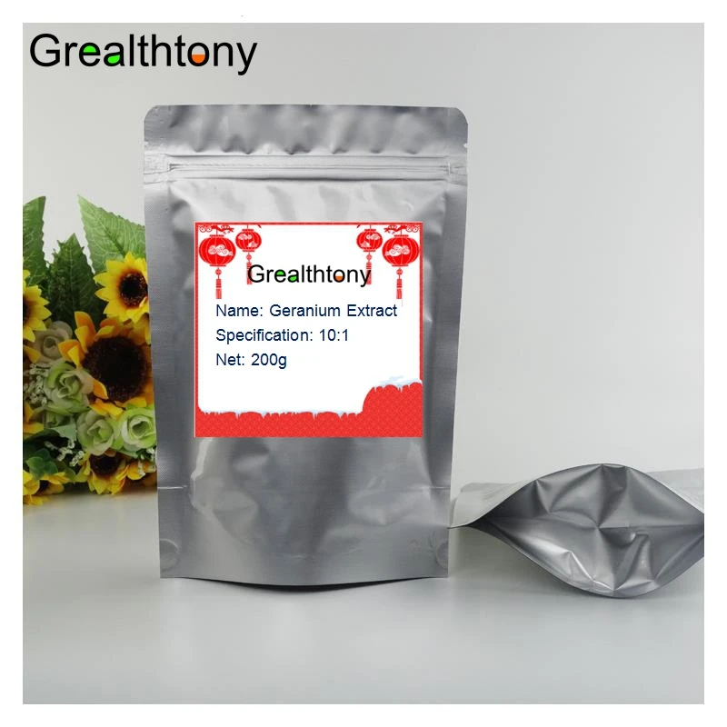 

Free shipping Geranium extract Pelargonium 200g