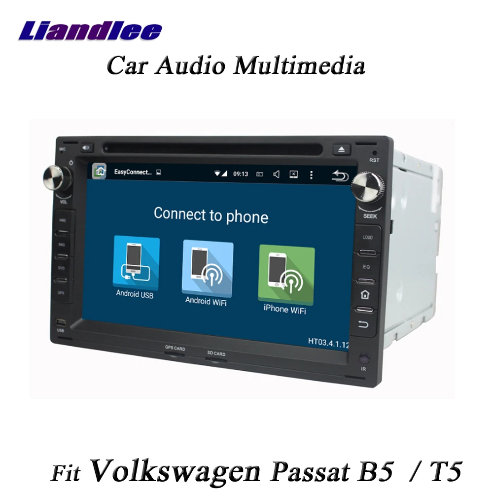 Perfect Liandlee Car Android System For Volkswagen Passat B5 / T5 Radio CD DVD Player GPS Nav Navi Navigation TV HD Screen Multimedia 2