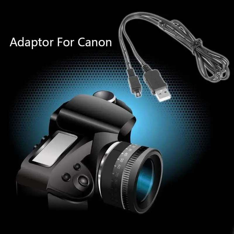 1.5m Universal USB Charging Cable For Canon Camera Power Adapter CA-110 Camera Charging Cable Replacement charging cable usb charging cable
