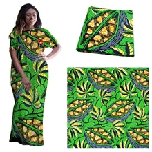 Анкара ткань Африканский настоящий воск принт хлопок цветочный принт ткань воск последние высокое качество A699