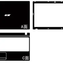 Специальные виниловые наклейки для ноутбука из углеродного волокна для ACER Aspire 5750G 5750 5560 5560G 15,6"