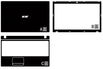 

Special Laptop Carbon fiber Vinyl Skin Stickers Cover guard For ACER Aspire 5750G 5750 5560 5560G 15.6"