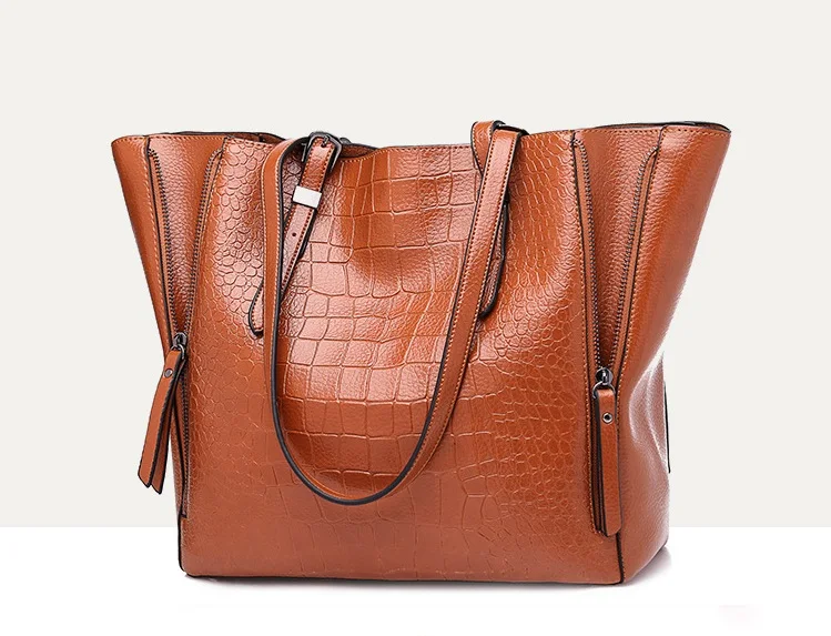 Mulher bolsas de couro genuíno sacos para