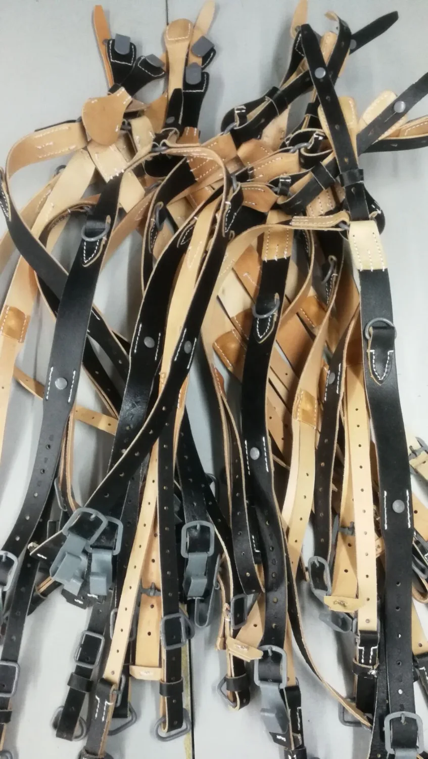 

EMD ww2 German ARMY LEATHER Y STRAP STRAPS Y-STRAPS LOAD BEARING EQUIPMENT