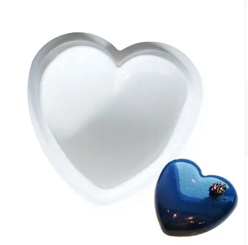 freezing and baking pastry love heart shape cake d mousse bread