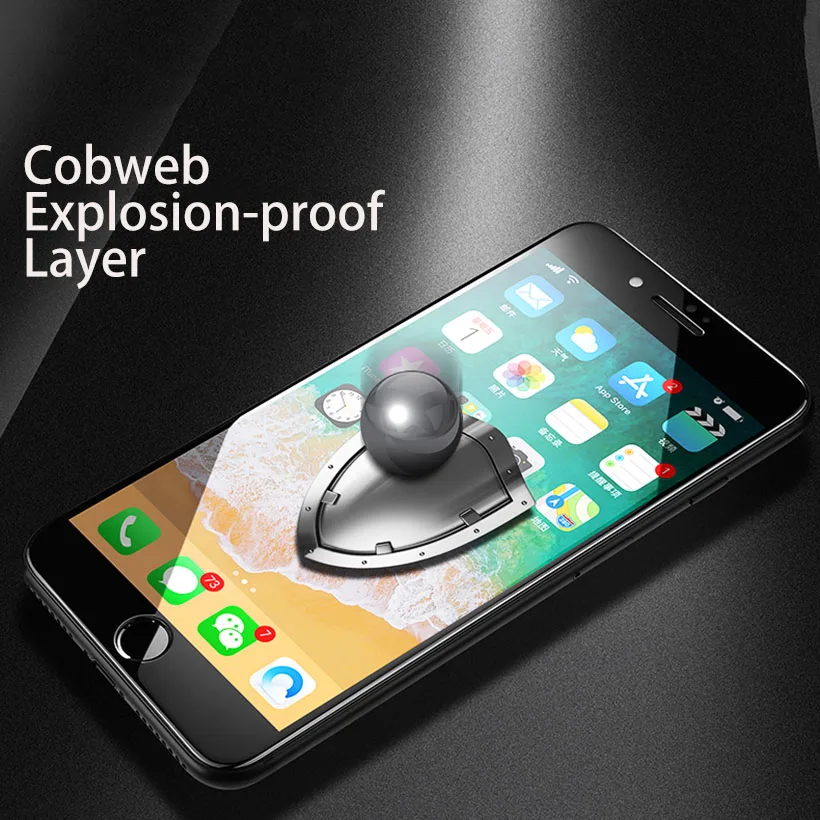 Защитное стекло для iPhone 7 8 6 6S Plus экрана закаленное защита iPhone6S|Защитные стёкла и
