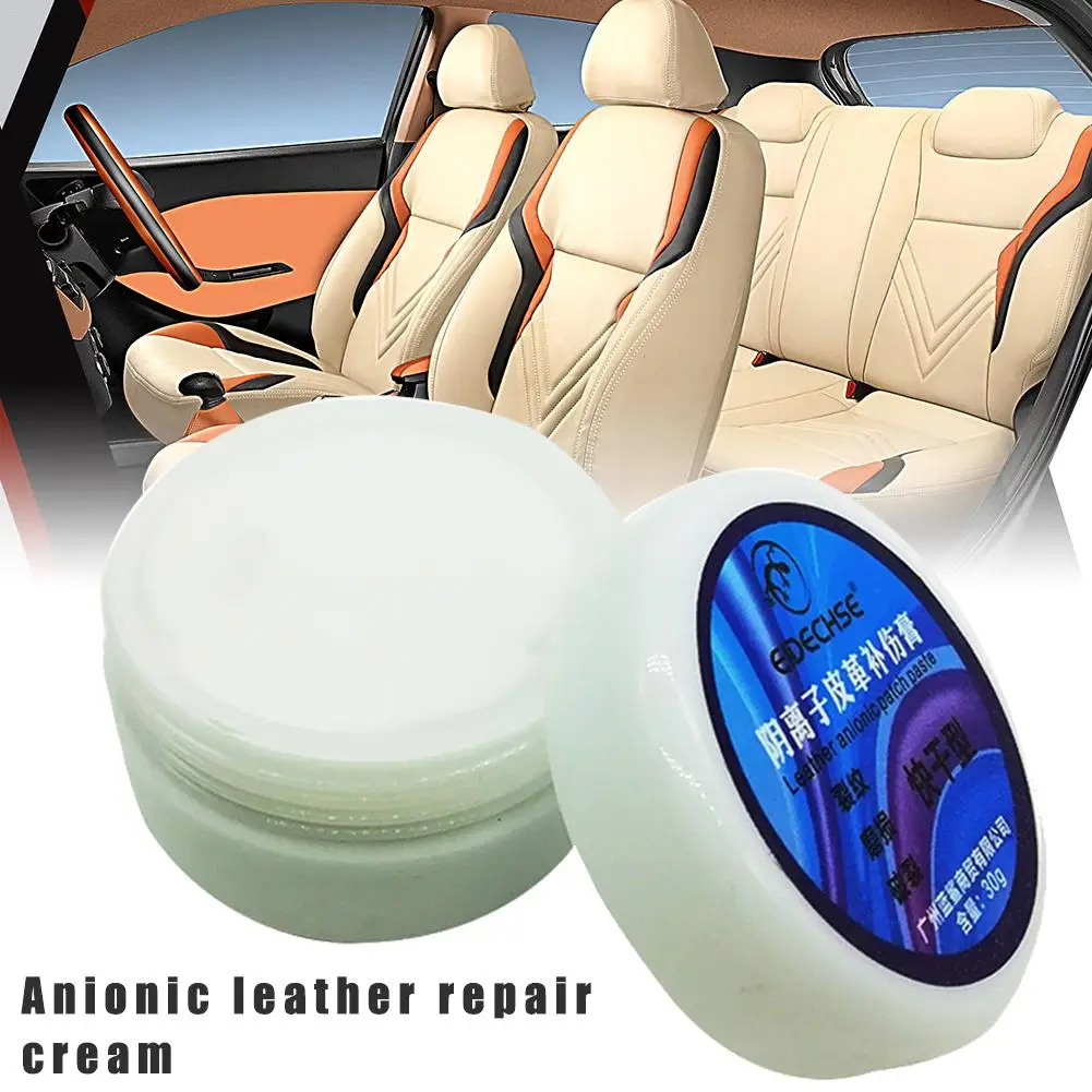 

30g Leather Repair And Repair Cream Multi-function Car Seat Leather Bag Purse Repair To Fill The Plaster Sofa Maintenance Cream