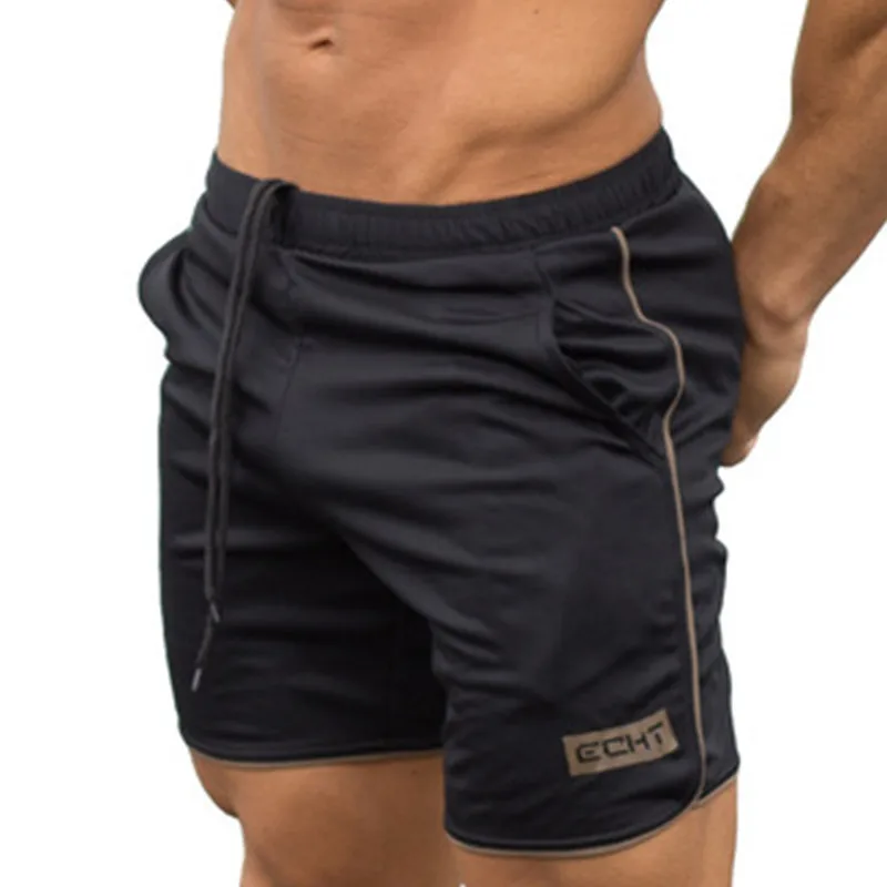 

Men's Gym Fitness Shorts Bodybuilding Jogging Training Male Short Pants Sport Run Breathable Quick-drying Mesh Sweatpants