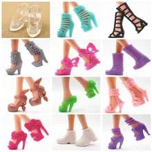 15 pares de zapatos de muñeca, lindos zapatos de moda para muñeca Barbi para muñecas Barbi, accesorios de juguetes para niñas