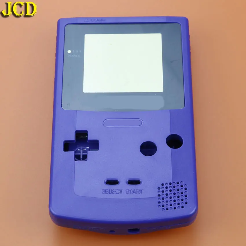 JCD 1 шт корпус оболочка Крышка для kingd GameBoy цвет корпус gbc, чехол Упаковка - Цвет: blue