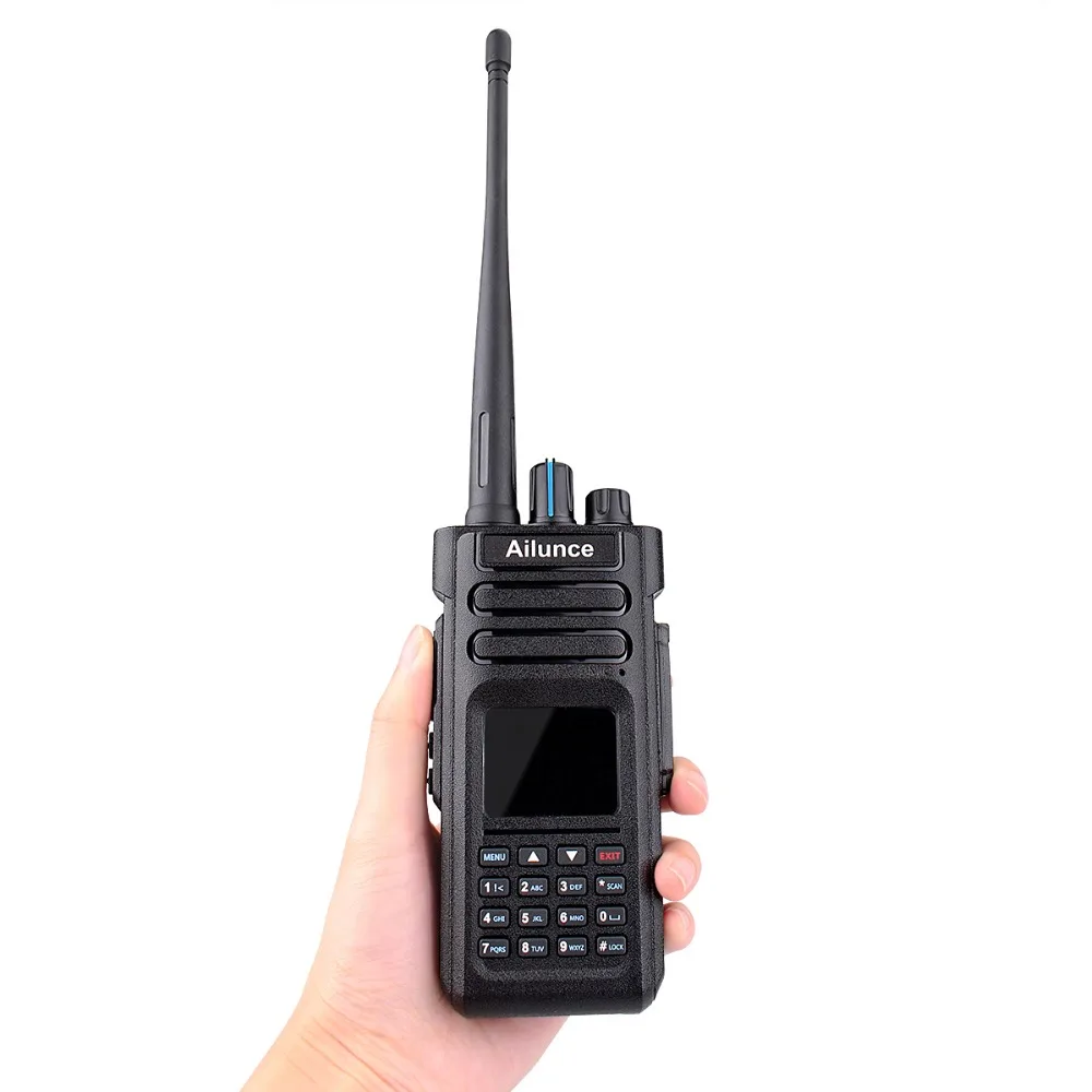 2 шт. Retevis DMR Ailunce HD1 цифровая рация (GPS опционально) IP67 Водонепроницаемый VHF UHF