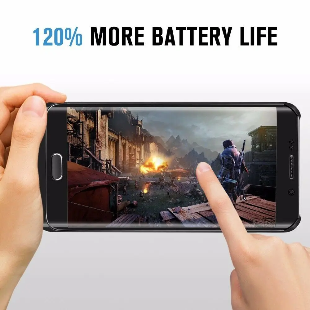 4200 мАч чехол для зарядного устройства samsung Galaxy S6 Чехол Для Аккумулятора Внешний