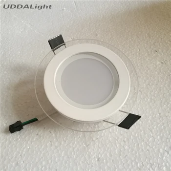 

10pcs/lot led panel Color adjustable 24w 18w 12w 9w 6w smd5730 High grade High quality Glass Cover