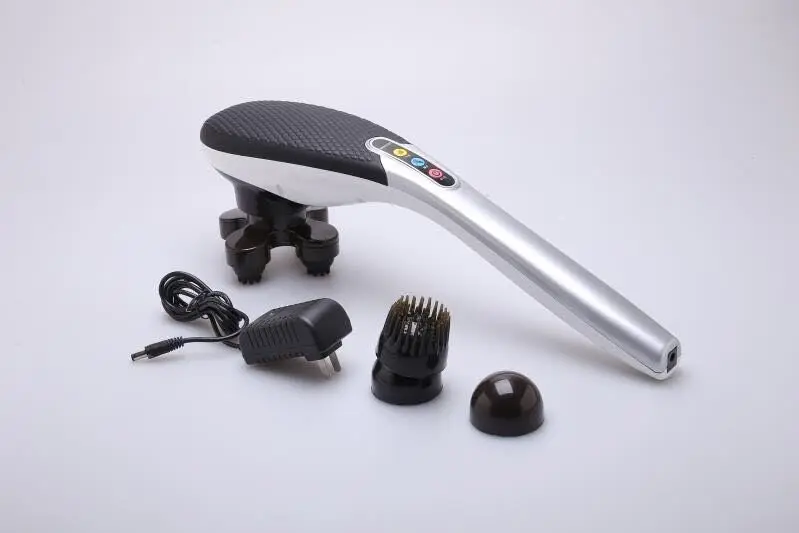 Wireless back massage stick multi heads body massager cervical
