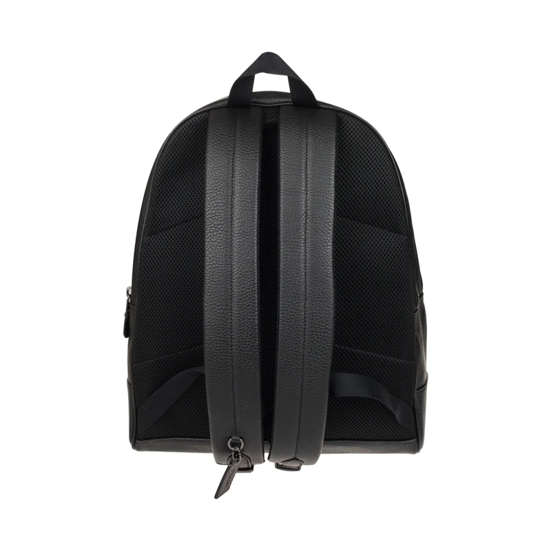 Pebbled In f35429qbsd f37802 brownf37802qbsae Sattel Blackf37802qbm2 F35429 Rucksack Männer Leder Der West Coach YBfa6B
