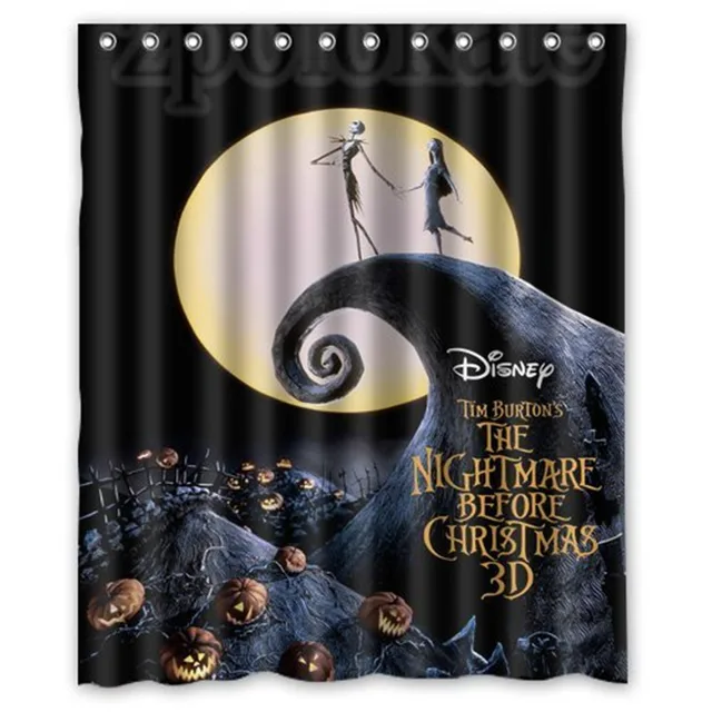 custom the nightmare before christmas shower curtain high quality waterproof polyester fabric bathroom shower curtains - Nightmare Before Christmas Bathroom custom the nightmare before christmas shower curtain high quality waterproof polyester fabric bathroom shower curtains - Nightmare Before Christmas Bathroom