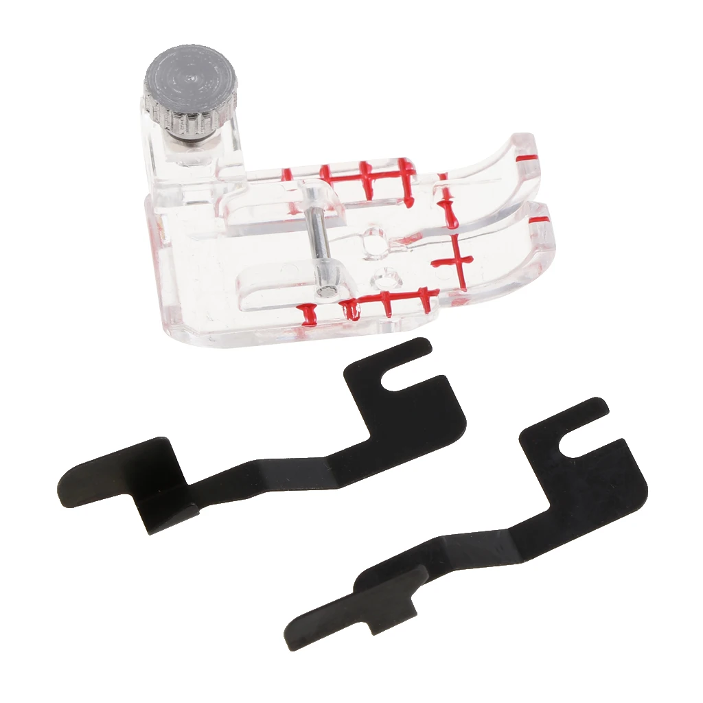 Clear View 1/4 Inch Guide Foot with Guide Set for Janome Sewing Machine