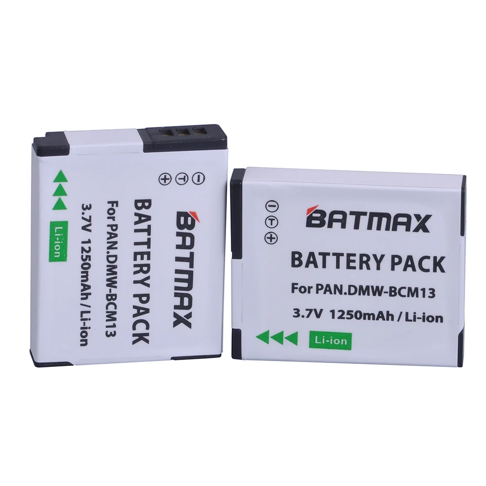 Günstig 2 Stück DMW BCM13E DMW BCM13 BCM13 Batterie + LCD Ladegerät für Panasonic Lumix ZS40 TZ60, ZS45 TZ57, ZS50 TZ70, ZS27 TZ37, TZ41