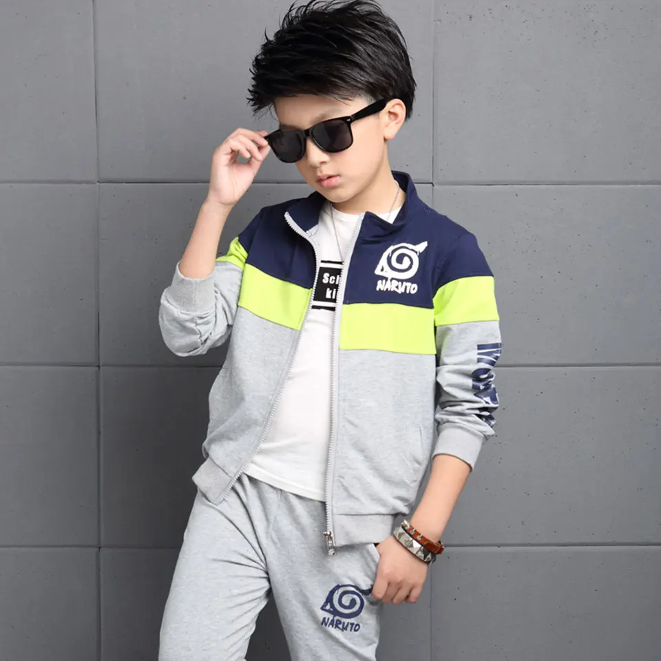 NEW Spring Tracksuit For Boys Clothes Children Fashion Jacket+ Pants