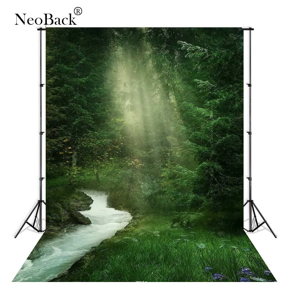 Neoback 5x7ft Винил Фон Зебра фоны деревянный пол фотостудия дети Компьютер покрасил фотографические фонов A3307