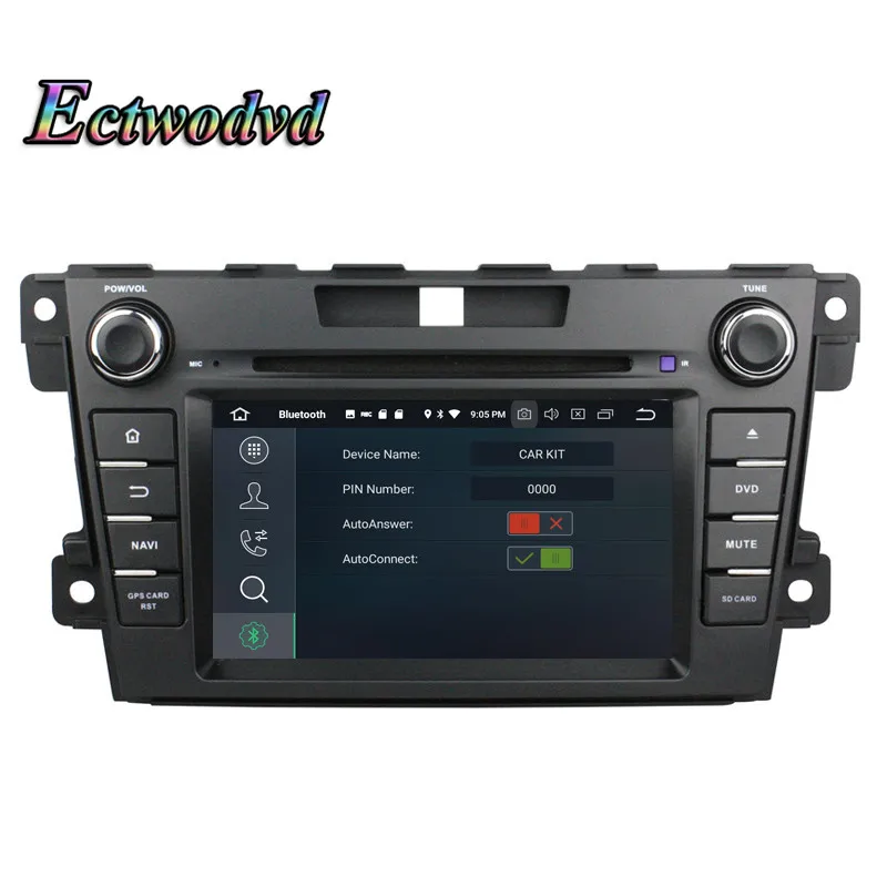 Flash Deal Ectwodvd Octa Core 4G RAM 64G ROM Android 9.0 Car Multimedia DVD Player GPS HeadUnit For Mazda CX-7 2012 2013 11