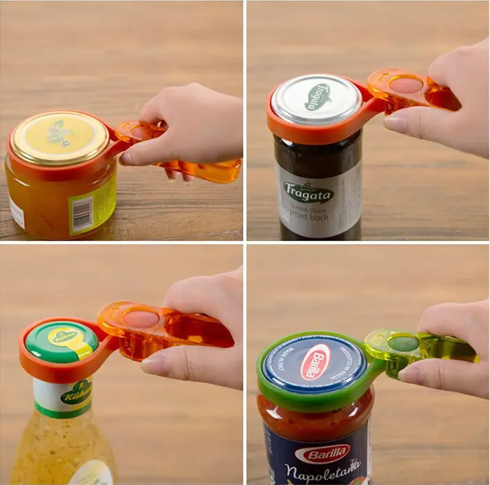 Size adjustable Jar Opener Container Bottle Opener Lid Can Tin Cap
