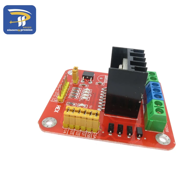 L298N Модуль двойной H Мост шаговый двигатель драйвер платы модули L298 плата контроллера для Arduino умный автомобиль DIY Kit