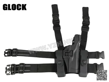 

BH style LV3 series GLOCK Tactical Holsters pistol holster+Magazine gun Party Supplies free shipping