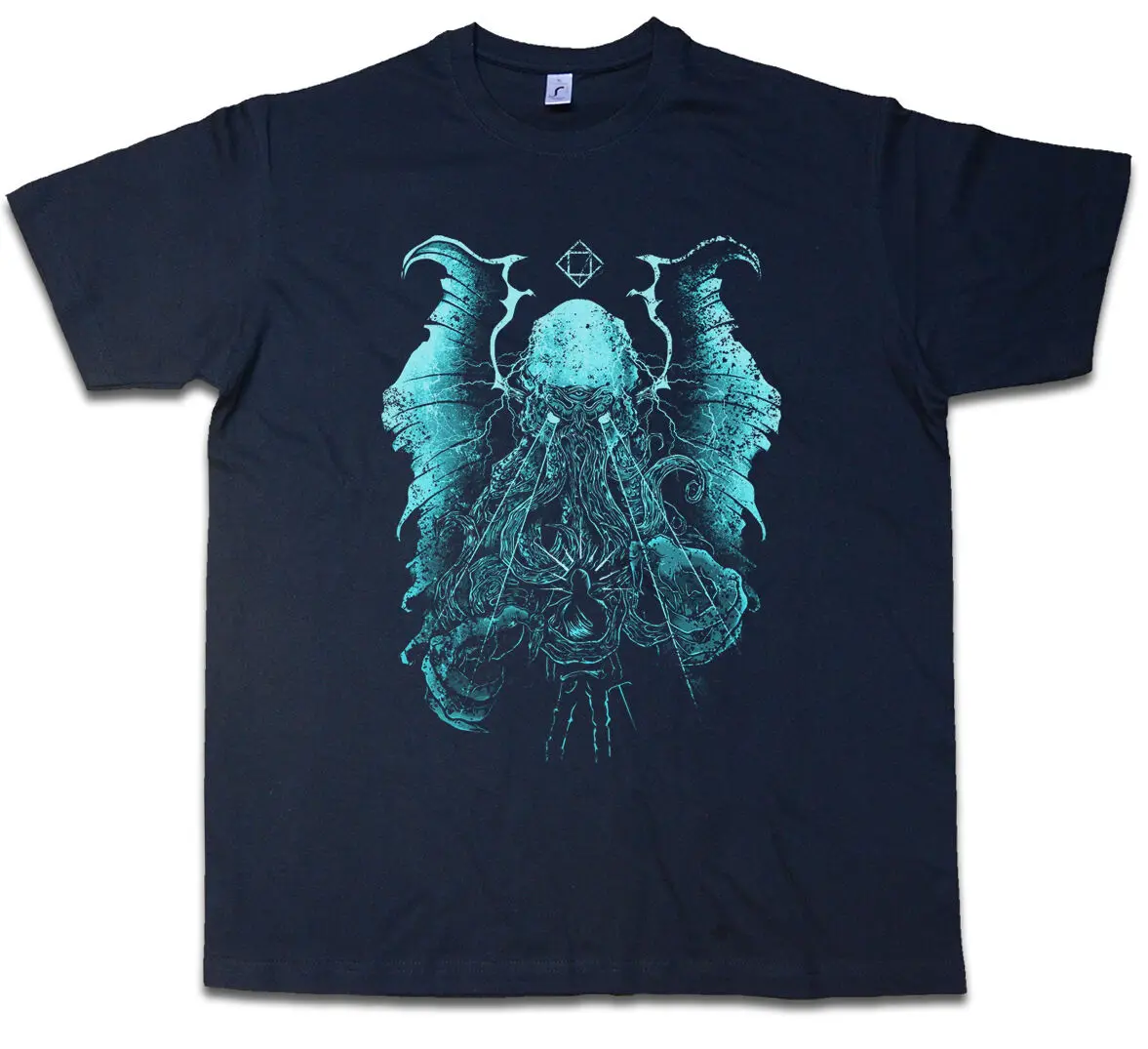 

LIGHTNING CTHULHU T-SHIRT Wars Horror Arkham H. P. Miskatonic Lovecraft