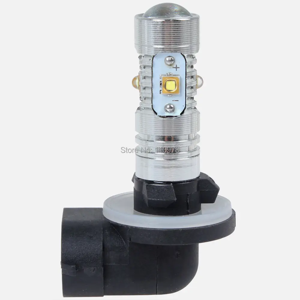

2Pcs/lot H27 881 12V 30W White CREE Chip LEDs Car Fog Lamp Daytime Running Driving Light For Hyundai Kia Korea Auto