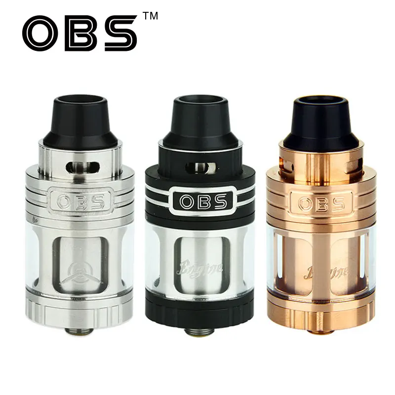 

Original OBS Engine RTA Tank 5.2ml Side Filling Temperature Control Engine Rebuildable Atomizer Engine rta vs Crius Plus Atomize
