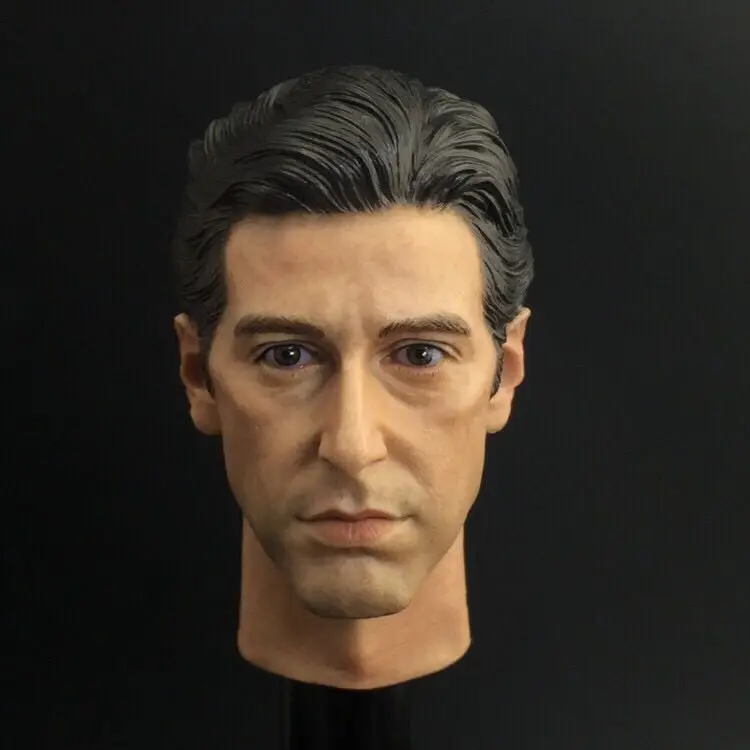 Custom Al Pacino Godfather 1/6 Head Sculpt for Hot Toys Body Iminime Headplay 