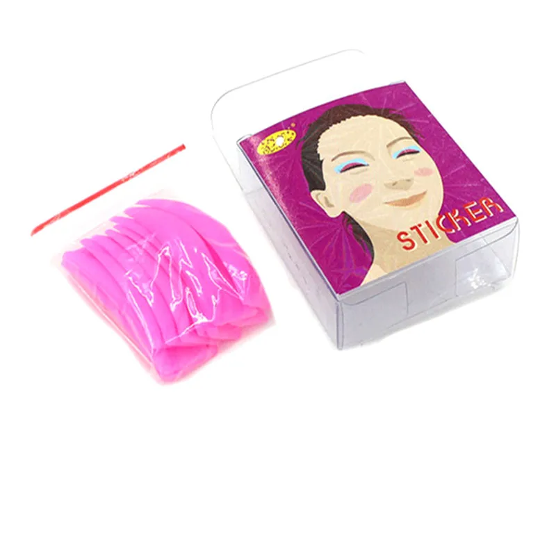 

6Pairs/Bag Pro Silicone Eyelash Perming Curler Curling False Fake Eye Lashes Silicone Perm Pad Recycling Lashes Rods