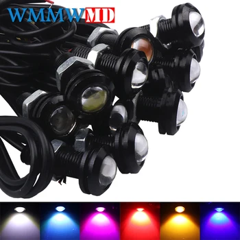 

1Pcs High Power 18MM Car Led Eagle Eye DRL Daytime Running Lights LED 12V Backup Reversing Parking Signal Automobiles Lamps DRL