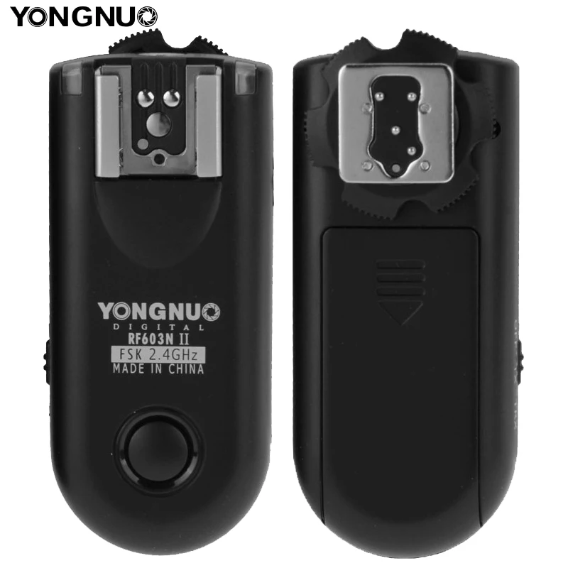 

Yongnuo RF-603 N1, RF603 N1 RF 603 Flash Trigger 2 Transceivers for NIKON D800 D3X D3 D2X D2H D1H D1X D700 D300 D200 D100