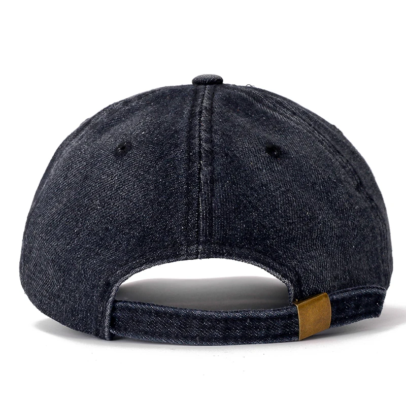 Высококачественная джинсовая кепка, бейсболка с дырками, хлопковая кепка для отдыха для мужчин и женщин, уличная Спортивная Кепка для папы