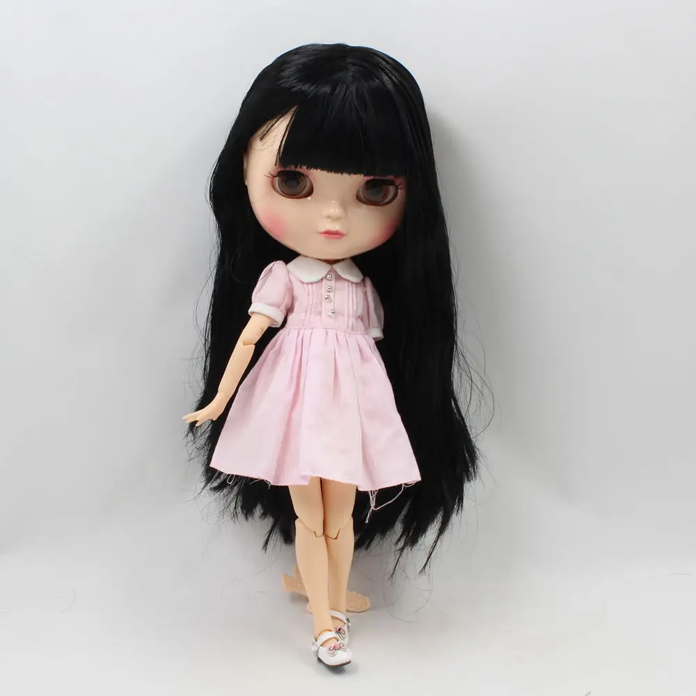 Кукла blyth icy licca body 9601 дикая горячая мягкая кудрявая для суставов волос 1/6 30 см