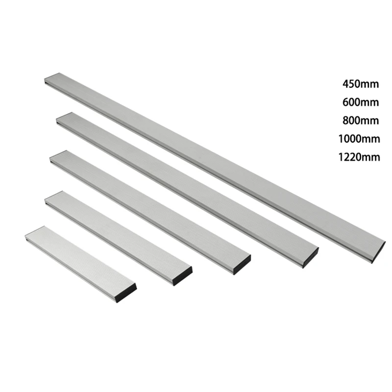 450/600/800mm Aluminium Profile Fence 70mm Height with T-tracks and Sliding Brackets For Woodworking workbench DIY modification