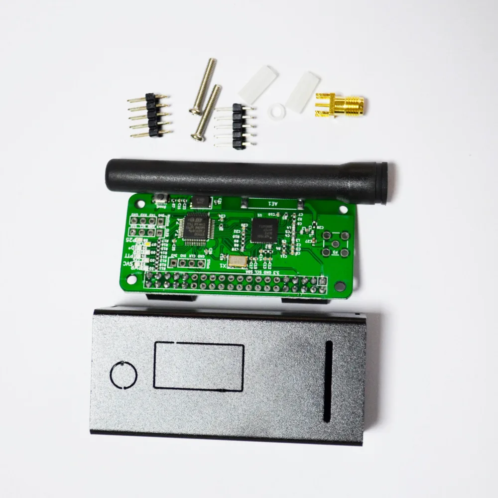 

UHF&VHF MMDVM hotspot Support P25 DMR YSF + black shell + OLED for raspberry pi
