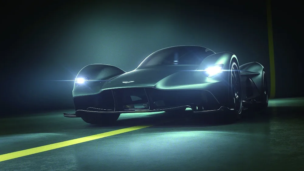 Aston Martin Valkyrie Sport Race Car 2017 24x42