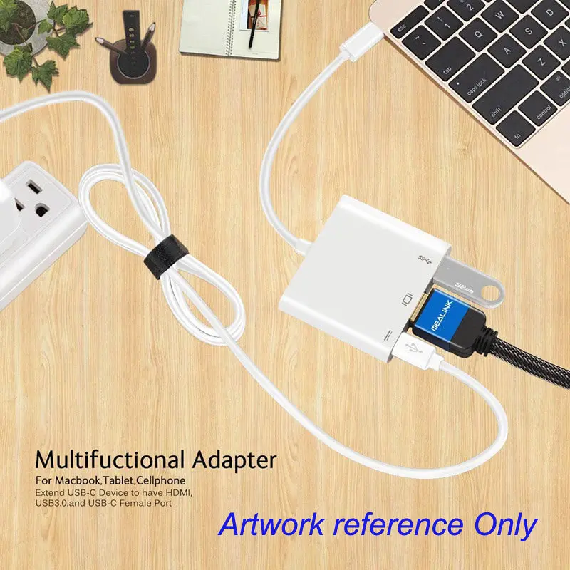 usb-c usb 3.1 type c to hdmi digital av & usb