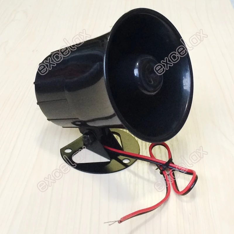 Наружный проводной звуковой сирена рупор громкоговоритель 12 в пост. Тока 15 Вт 115