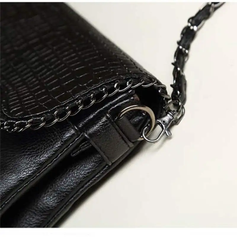 Crocodile Pattern Shoulder Bag Crossbody Bag for Women 2019 Messenger Bags handbag women's bag bolsa feminina sac a main 40AP0109