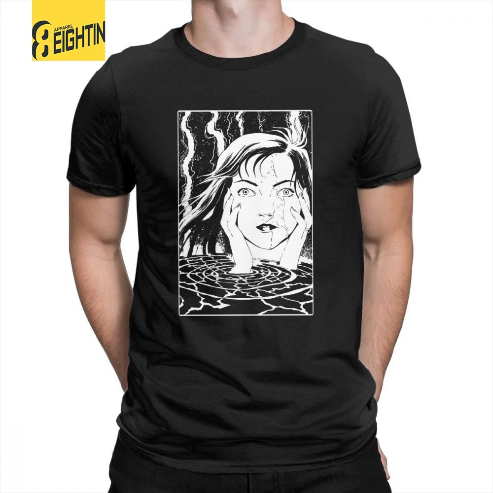 

Suehiro Maruo T-Shirts Lunatic Lovers Horror comics 100% Cotton Tee Shirts O-Neck T Shirts Short Sleeve Classic Mens Summer