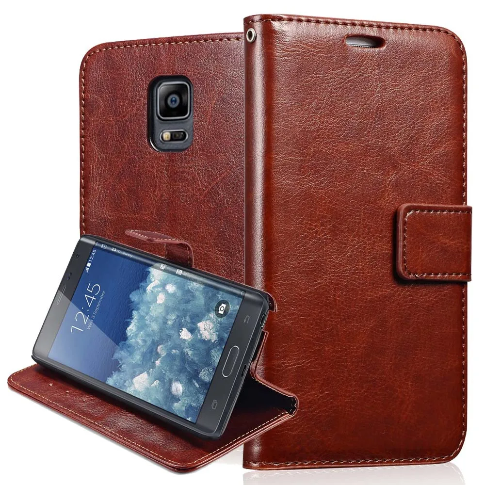 Buy Deluxe Flip Leather Case For Samsung Galaxy Note