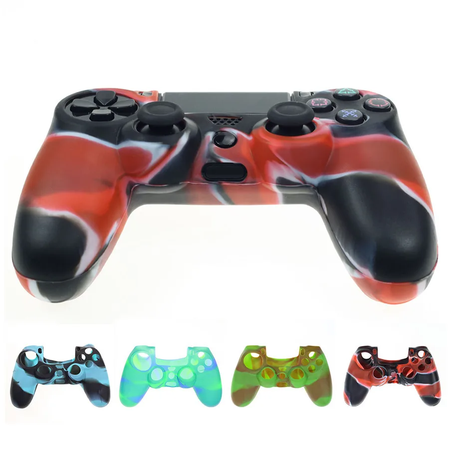 

High-Quality Soft Silicone Case Cover For Playstation PS4 Controller Game Handle silicone Case