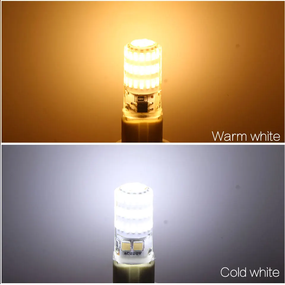 4 шт. G4 Светодиодный светильник высокой мощности 3 Вт 7 Вт 8 Вт 12 Вт SMD 3014 DC 12 В AC 220 В холодный белый/теплый белый светильник, заменяющий галогенный точечный светильник