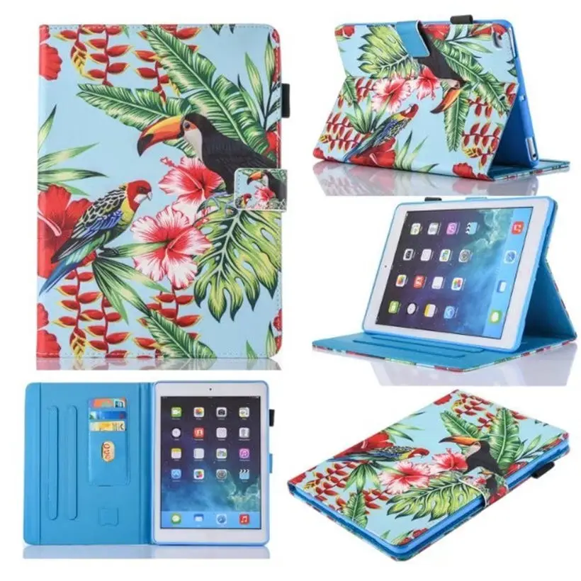 Фото Модный чехол для Apple iPad 9,7, 2017, 2018, A1893, A1954, умный чехол для iPad Air 1, Air 2, чехол с подставкой, пленка, ручка №4