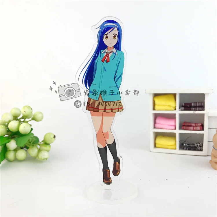  Japanese Anime Bokutachi wa Benkyou ga Dekinai Yuiga Nariyuk Furuhashi Fumino Acrylic Stand Figure 